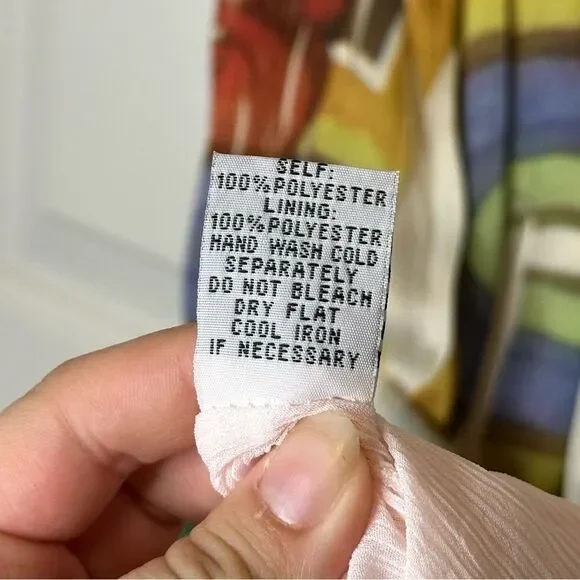 Y2K Lapis Multicolor Floral Burnout Embroidered Strapless Maxi Dress Bohemian - Picture 8 of 8